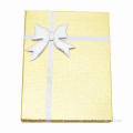 Jewelry Cardboard Gift Box, Customized Colors/Designs/Sizes are Accepted